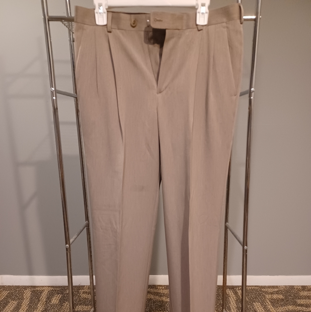 Tan Dress Slacks - Perry Ellis Portfolio